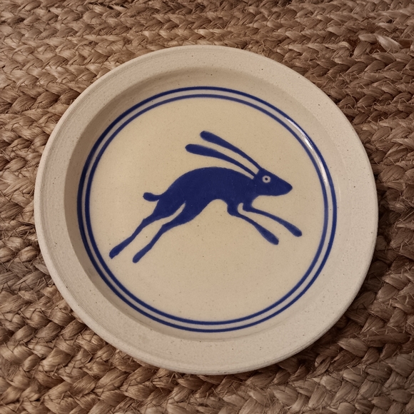 Hand Crafted Other - Jerome, Arizona USA studio Art Pottery primitive-style bunny, Rabbit, signed